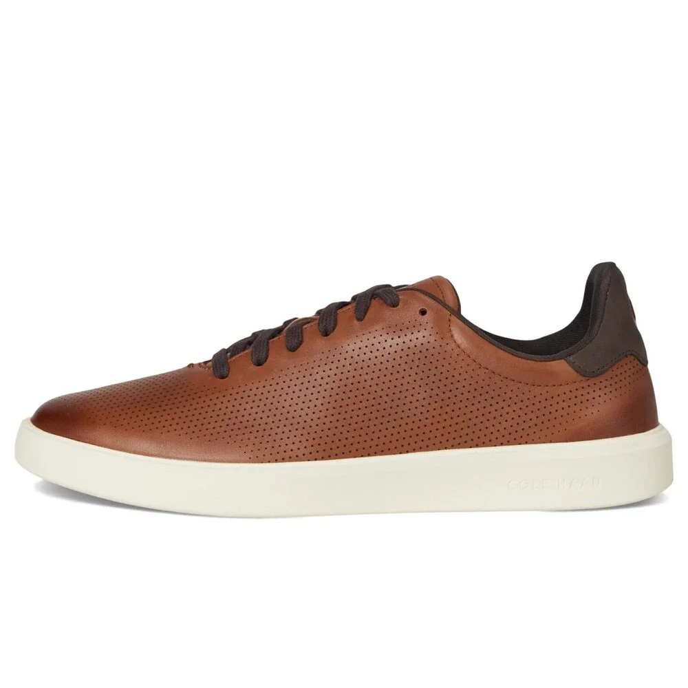 Cole Haan Grand Crosscourt Daily Laser Men's US 10 D Brown Casual Shoes ZOGG3622